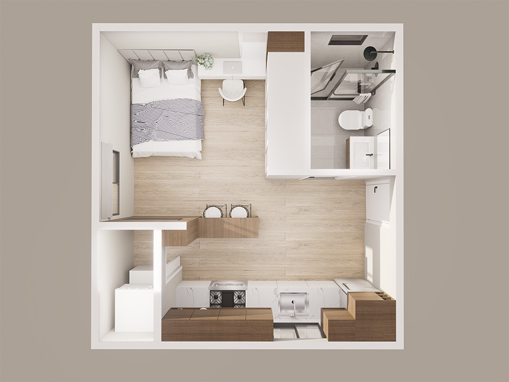 300 SQ.FT VISTA 1